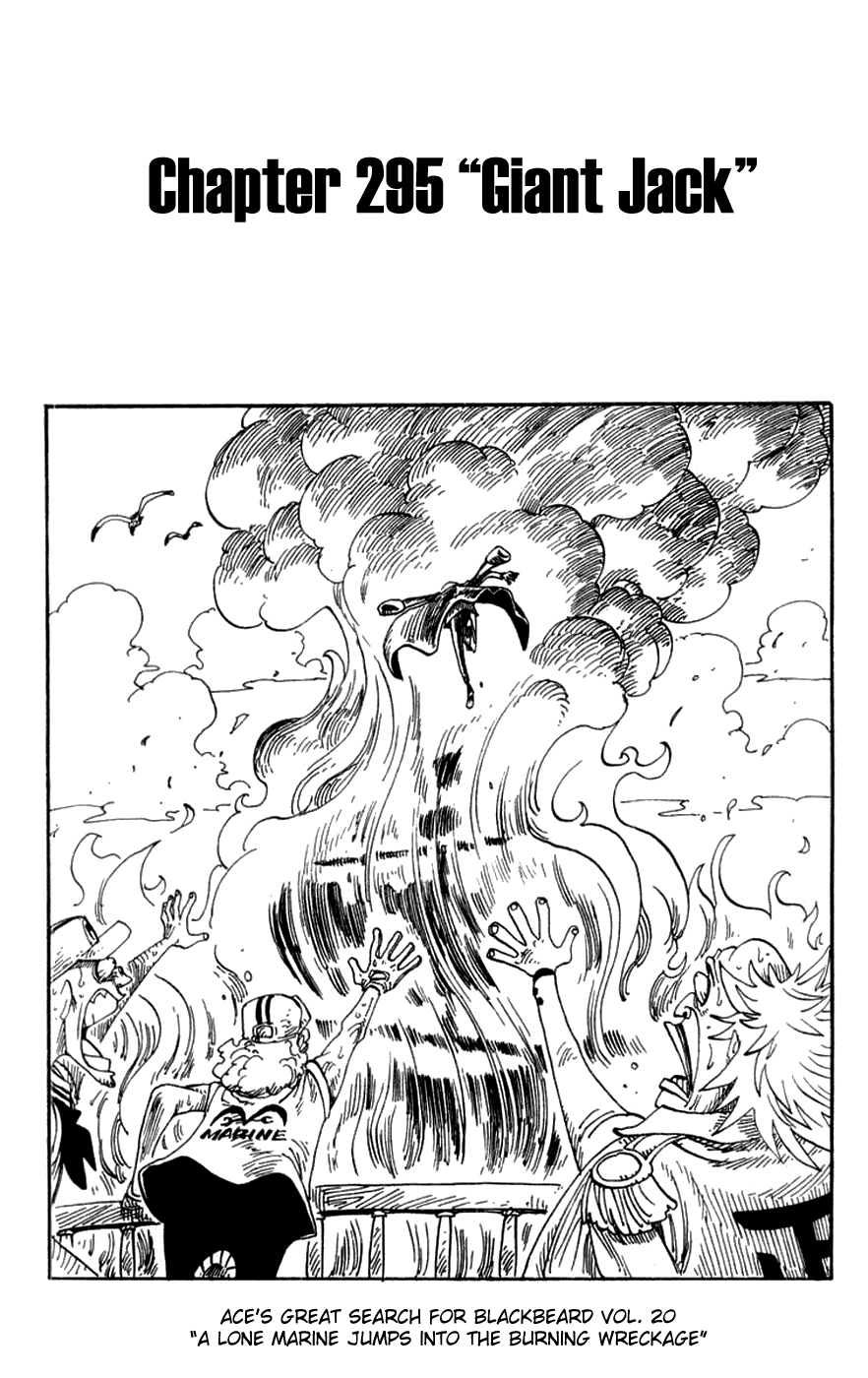 One Piece, Chapter 295 image 01